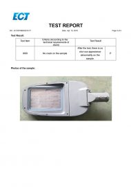 LD05 IK09 CERTIFICATE