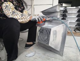 aluminum floodlight casing